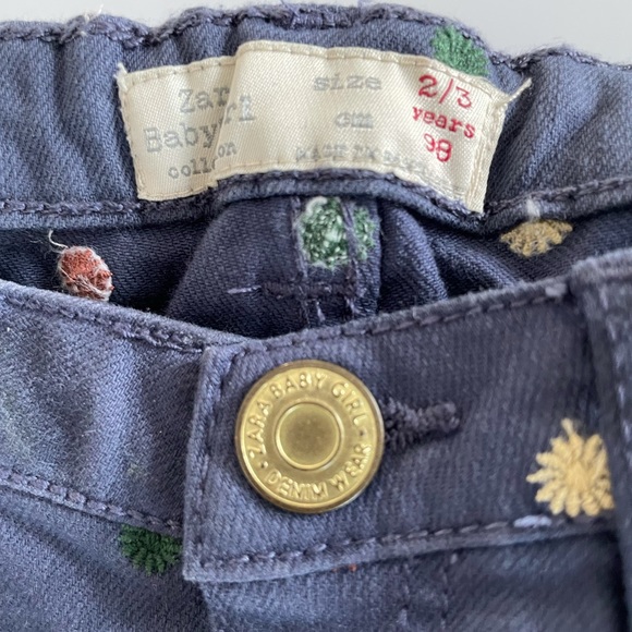 2/3T Cute Zara Star Patterned Pants - Picture 2 of 4